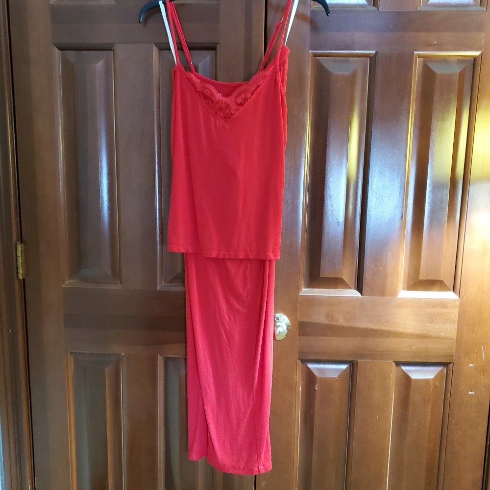 INC red pajama set